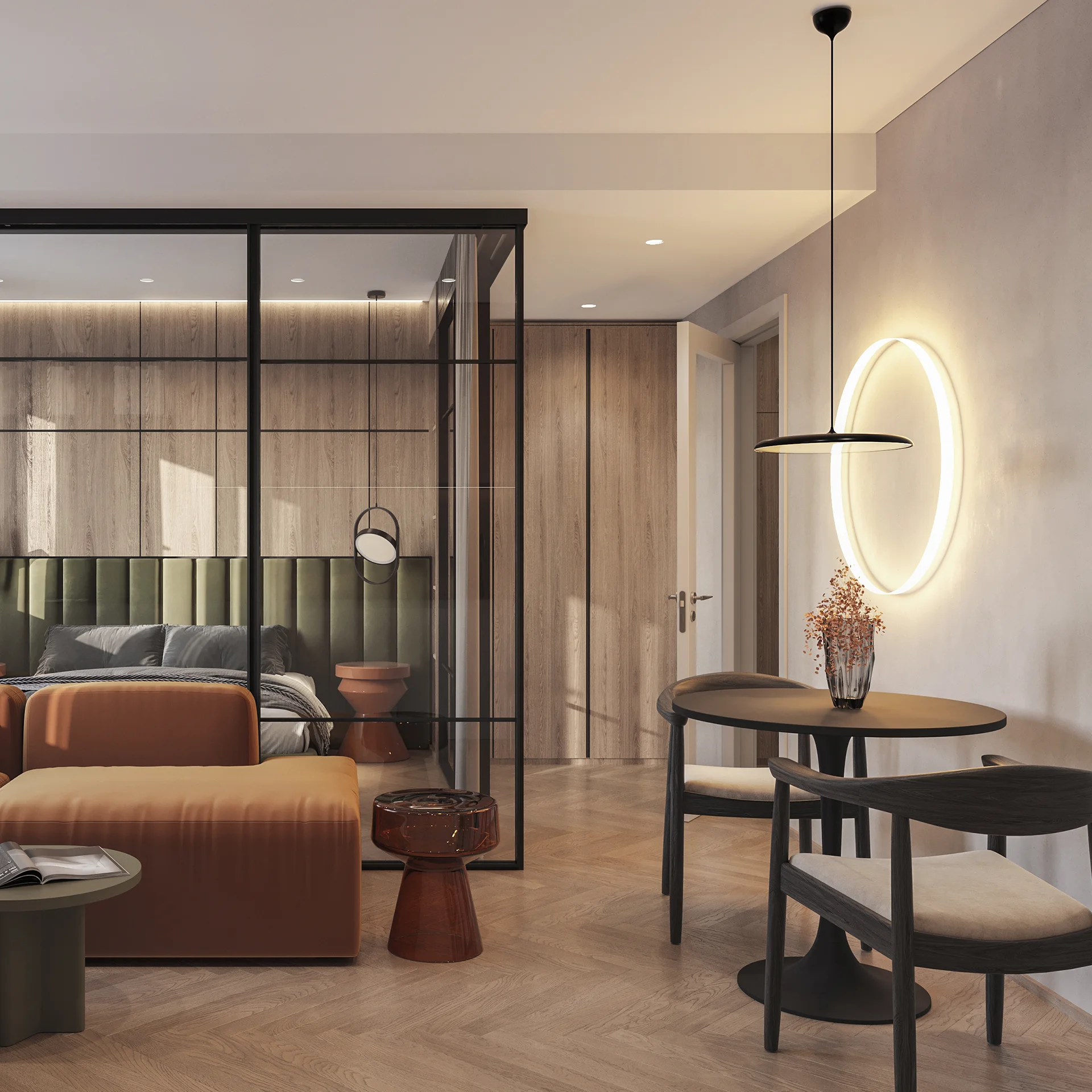 Jeruzalémská 4 — vstupní lounge